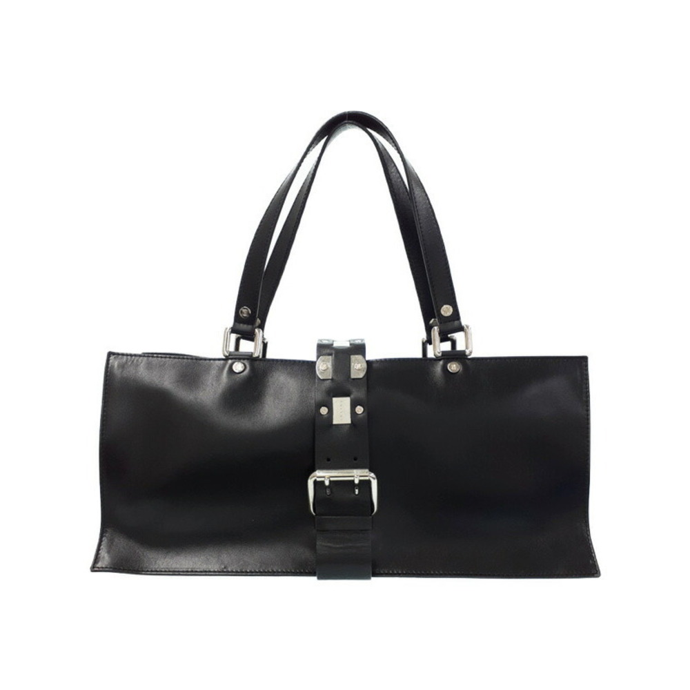 Celine Buckle Flap Tote bag Black